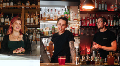 3 AV SVERIGES BÄSTA BARTENDERS BLANDAR DRINKAR MED JÄGERMEISTER